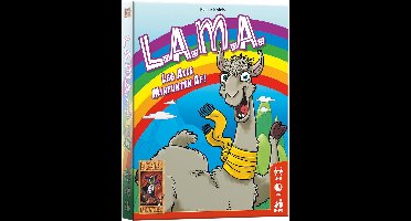 999 Games - LAMA - Vlot Kaartspel - Eenvoudige spelregels - Familiespel - Gezelschapsspel - Educatief spel - Klein cadeautje
