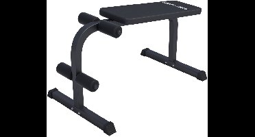 Gorilla Sports Halter- En Buikspierbank - Fitnessbank - Zwart