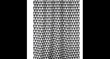 Bisk Douchegordijn Textiel 180x200cm Waterafstotend