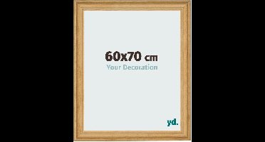 Your Decoration - Fotolijst 60x70 cm - MDF - Dennen Houtnerf - Lazio