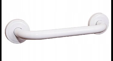 Bisk Wandgreep voor Bad 228 mm Wit 04790 Metaal