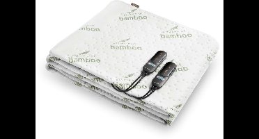 Duux Snooze Bamboo Elektrisch Onderdeken – 6 standen – 155x200 cm