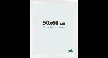 Your Decoration - Fotolijst 50x60 cm - MDF - Wit Geveegd - Pisa
