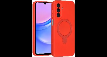 TUNIQ Back cover - Galaxy A17 - Classic Rood - Magsafe met ringhouder - Slank design