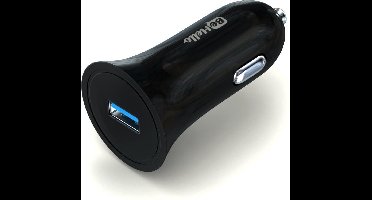 BeHello Autolader QC 3.0 Snellader - Zwart