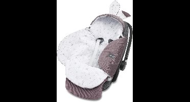 Universele Inslagdeken voor Autostoel en Kinderwagen - Zacht Katoen en Fluweel - Voor Maxi Cosi Romer en Cybex - OEKO-TEX Gecertificeerd