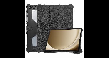 Accezz Tablet Hoes - Geschikt voor Samsung Galaxy Tab A9 Plus - Trifold Bookcase - Zwart