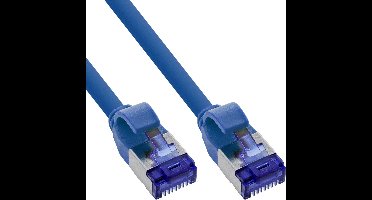 SFTP CAT6a slimline flexibele netwerkkabel | TPE LSZH | blauw | 3 meter
