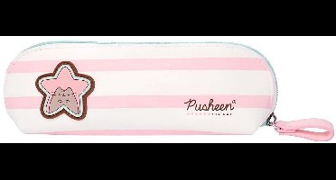 Pusheen Etui Meisjes 21 X 7 Cm Polyester Roze/wit