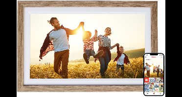 Rollei frameo HOUT WiFi 15 inch digitale fotolijst