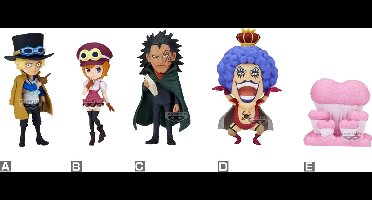 Bandai One Piece World Collectable Figuur - Kamabakka Kingdom - 1 Stuk