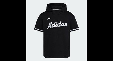 adidas Performance adidas Dugout Hoodie met Korte Mouwen - Unisex - Zwart