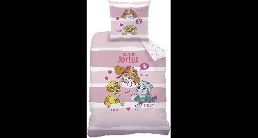 PAW Patrol Dekbedovertrek Sweet - 140 x 200 + 63 x 63 cm - Katoen