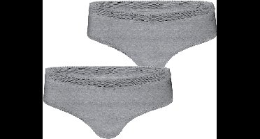 Björn Borg - Dames - Hipster Core 2-Pack - Grijs - Maat L