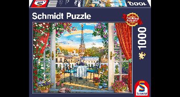 Schmidt - Legpuzzel - Terras in Parijs - 1000 stukjes - Volwassenen - vanaf 12 jaar