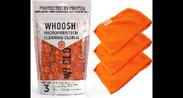 Microfiber Schermreiniger Set voor Smartphones, Tablets, TV's en Meer - 3 Stuks