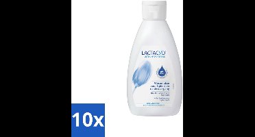 10 x Lactacyd – Ultra Hydraterend – Voor tijdens en na de overgang – 200 ml - Wasemulsie Overgang - Hydratatie Overgang - Droogheid Intieme Zone - Jeuk Intieme Zone - PH-balans Intieme Zone