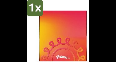 1 x Kleenex – Collection – Tissues – 48 stuks per verpakking - Tissue Doos - 3-laags Papier - Hygiënische Tissues - Sterk En Zachthoudend - Kleenex Collection