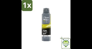 1 x Dove Men+Care Deodorant Spray - Invisible Fresh - 150 ml - Deodorant Spray - Anti-transpirant - Mannen Deodorant - 72 Uur Bescherming - Onzichtbare Formule