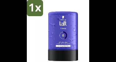 Taft - Titane 6 - Styling Gel - Krachtige fixatie - 300 ml - 1 stuk