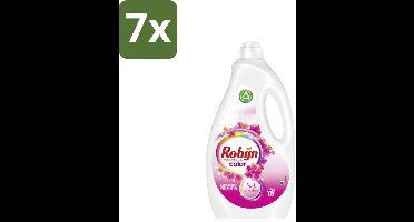 Robijn - Color Pink Sensation - Vloeibaar Wasmiddel - 60 Wasbeurten - Bulkverpakking - 7 stuks