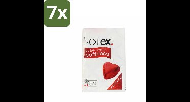 7 x Kotex – Maxi Maandverband – Normal – 18 stuks per verpakking - Maandverband - Menstruatie - Comfort - Bescherming - Superabsorberend