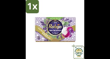 1 x Robijn - 3-in-1 Spa Sensation - Wascapsules - 15 Wasbeurten- 3-in-1 Wascapsules - Gekleurde Was - Geur - Kleurbehoud - Wasresultaten