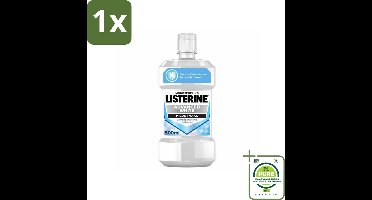 1 x Listerine – Mondwater – Advanced White – Mild – 500 ml - Wittere Tanden - Mondspoeling - Frisse Adem - Tandenverzorging - Mondhygiëne