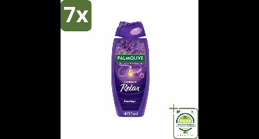 7 x Palmolive - Aroma Essences Ultimate Relax - Douchegel - Ontspannende Geur - 400 ml - Grootverpakking - Douchegel - Lavendel - Relax - Natuurlijke Ingrediënten - Biologisch Afbreekbaar