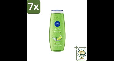7 x NIVEA - Douchegel - Citroengras & Olieverzorging - Glad & Verfrissend Huidgevoel - 500 ml - Grootverpakking - Douchegel Citroengras - Verzorgende Douchegel - Citroengras Douchegel - NIVEA Douchegel - Citroengras En Olie