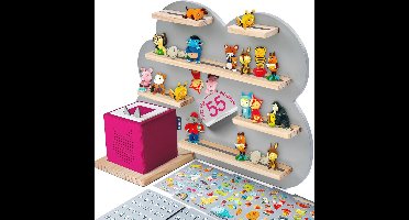 Stijlvol Tonie Wandrek voor 60 Figuren - Perfect voor Kinderen en Verzamelaars