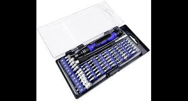 Precisie Schroevendraaierset 62-in-1 voor Brillen, Smartphones, Laptops en Tablets