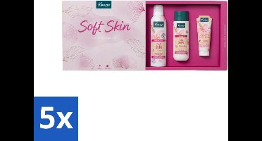 5 x Kneipp - Soft Skin Collection Luxe Geschenkset - Douche foam - Kneipp Soft Skin Collection - Douche Foam Soft Skin - Douchegel Soft Skin - Body Milk Soft Skin - Droge Huid Verzorging