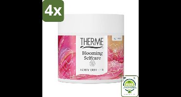 Therme - Blooming Selfcare - Bodybutter - Hydraterend - Verzorgend - 225g - Voordeelverpakking - 4 stuks - Bodybutter - Hydraterende crème