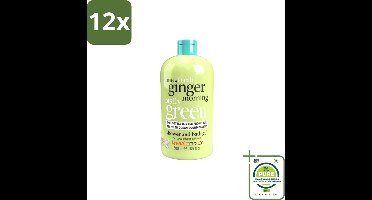Treaclemoon – Douchegel – One Ginger Morning – 500 ml - Voordeelverpakking - 12 stuks - Gemberdouchegel - Energieboost
