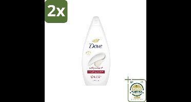 Dove Douchecrème - Silky Velvet - 720 ml - Voordeelverpakking - 2 stuks - Silky Velvet - Droge huid