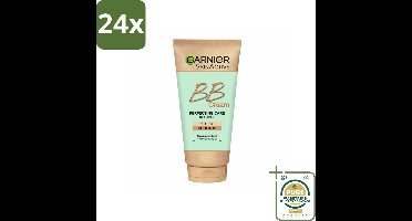 Garnier - SkinActive - BB Cream Classic Medium - 5-in-1 Verzorging - 50 ml - Voordeelverpakking - 24 stuks - Make-up - Hydraterende crème
