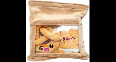 Yummis Together Plush Figures 2 Pack Pretzel & Beer in Take Away Bag 21 cm