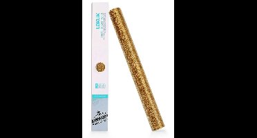 Heat Transfer Vinyl Glitter - Golden - 30.5 x 90 cm