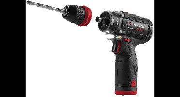 Parkside Performance Accu Schroefboormachine starterset 12 V met 2 2 Ah accu's en 2,4 A lader