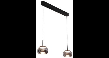 Lyora Eettafel hanglamp Bounto met smoke glas - 107073