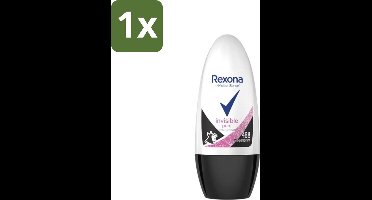 1 x Rexona - Invisible Pure - Deo Roller - Anti-transpirant - Anti-perspirant - 50 ml - Deodorant - Anti-transpirant - Anti-perspirant - Oksel - Zweet