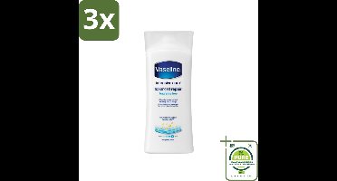 3 x Vaseline - Advanced Repair - Bodylotion - Herstel & Hydratatie - 200 ml - Grootverpakking - Droge Huid - Gevoelige Huid - Herstellende Bodylotion - Intensieve Hydratatie - Vaseline