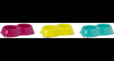 Flamingo Hondenvoerbak Duplex Leno Hawai - Assorti