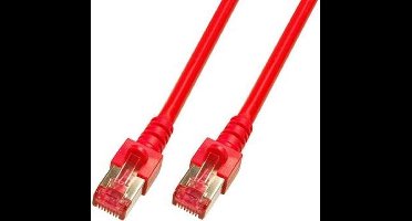 EFB Elektronik 0.25m Cat6 S/FTP netwerkkabel 0,25 m Rood