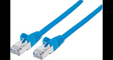 Intellinet - 350730- 1m - Cat6A - S/FTP - netwerkkabel - S/FTP (S-STP) - Blauw