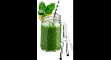 RVS Rietjes -18 cm - Set Van 4 Stuks - FUTURE - Gefu