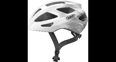 ABUS Macator Fietshelm - Maat L (58-62 cm) - whiteilver