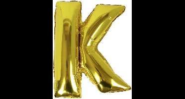 Ginger Ray Pick & Mix - Folieballon letter K - goud