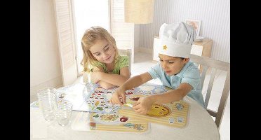 Haba Bistro - Restaurant speelgoed met stickers - Vanaf 3 jaar